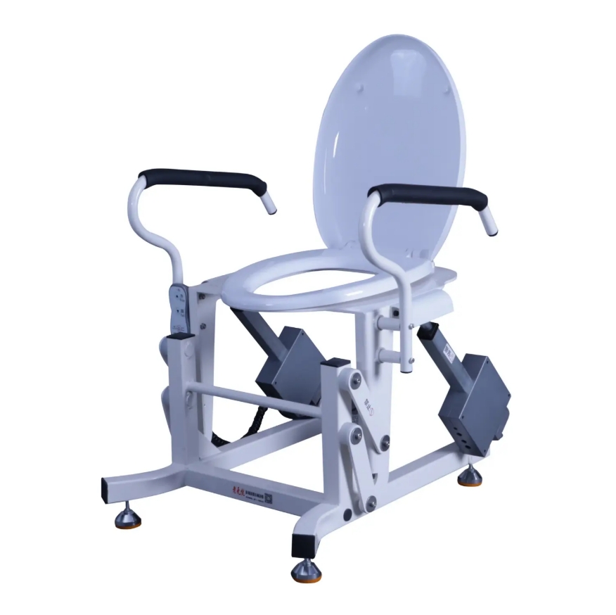 Adjustable Toilet Aid with Grab Bars